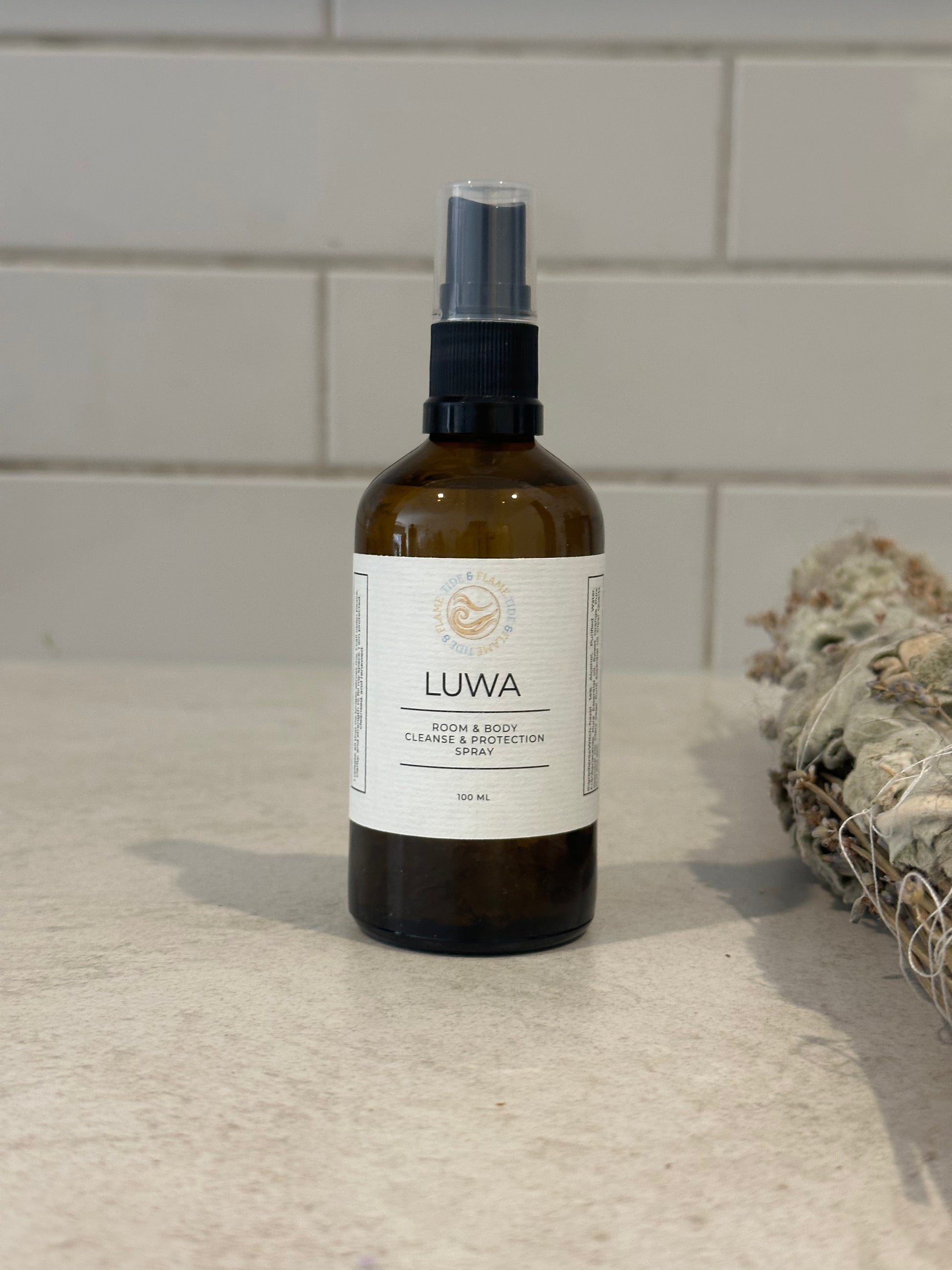 LUWA Cleanse & Protect Spray 100ml Tide & Flame